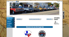 Desktop Screenshot of lonestarcougarclub.com